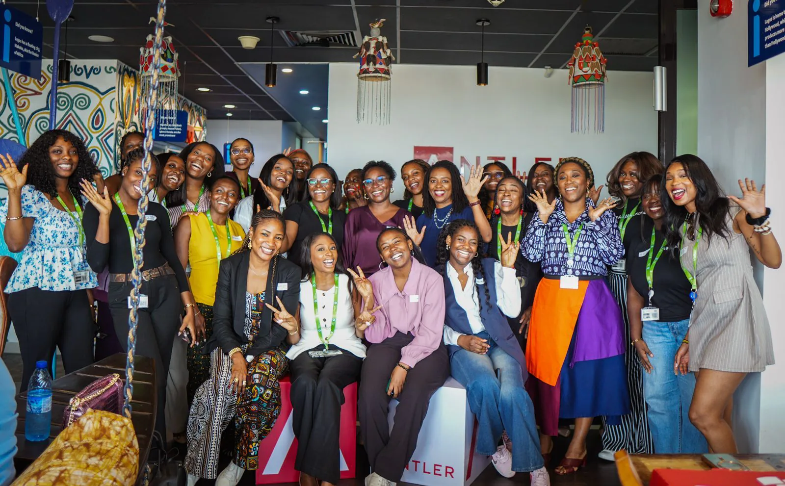 Lola Masha with a cohort of founders at Antler