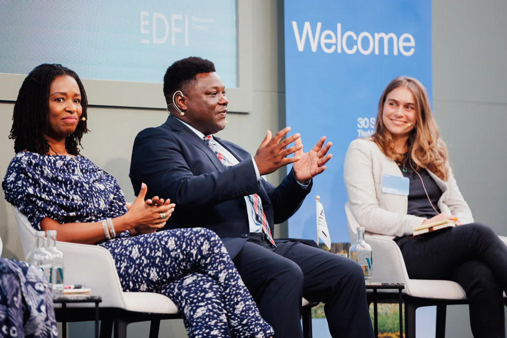 Panel discussion at the EDFI Conference in Brussels